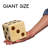 Giant Dice Set with Carrying Case