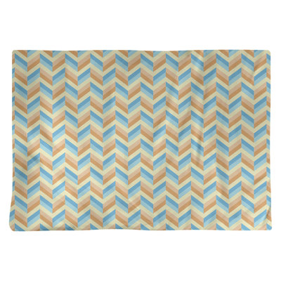 Napperon en coton 18 po chevrons