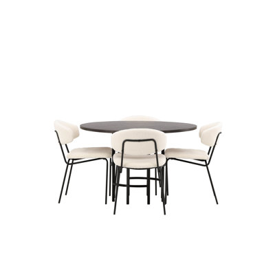 Burdick 4 - Person Dining Set