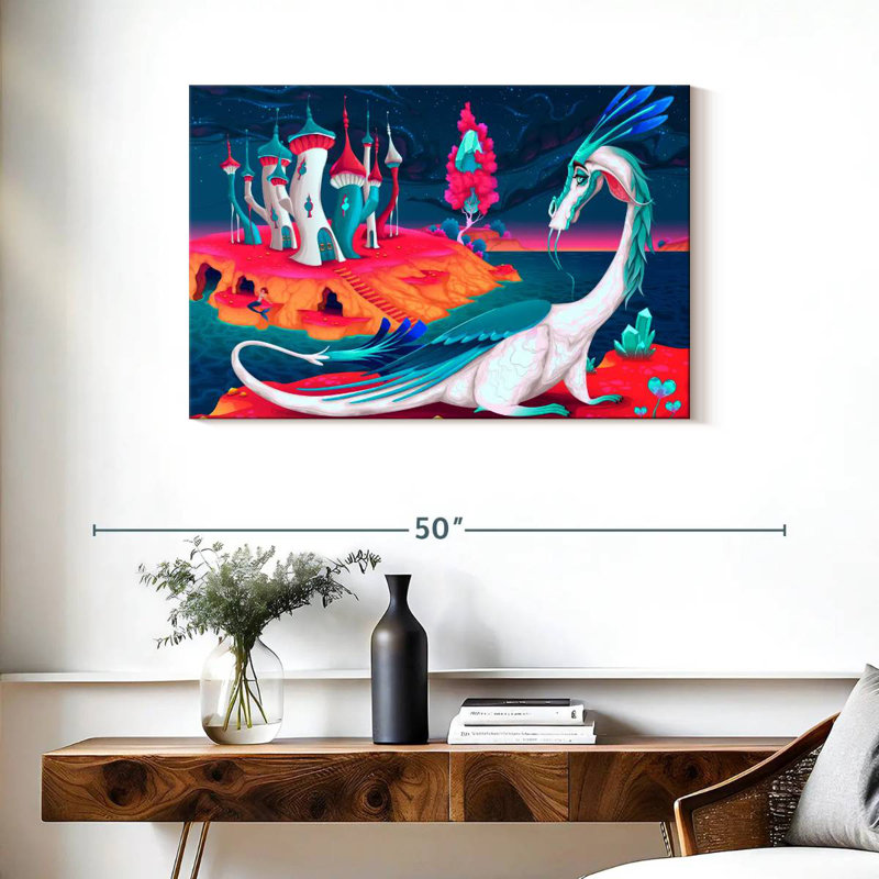 Dragon, 24" H x 36" W