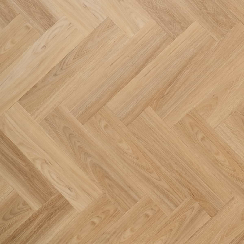 Carreau de sol en vinyle mat luxueux 6 po x 24 po Montrel (16 pieds carrés / caisse), Bois jaune moyen