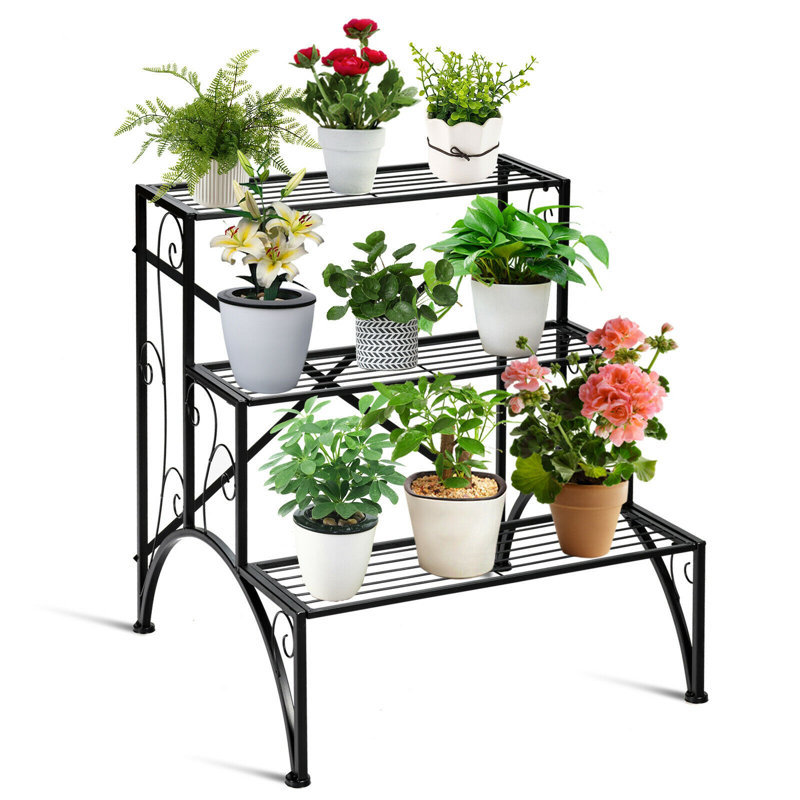 Support à plantes en métal
