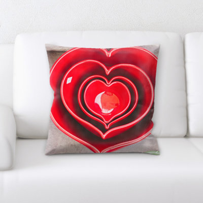 Focus Microsuede Reversible Throw Pillow