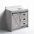 Jillian 36'' Single Bathroom Vanity with Engineered Stone Top-80130027
