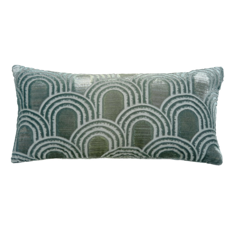 Endless Velvet Pillow Velvet Throw Pillow, Basil