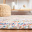 Tapis multicolore en coton tissé à plat à la main Herzig-1962801570