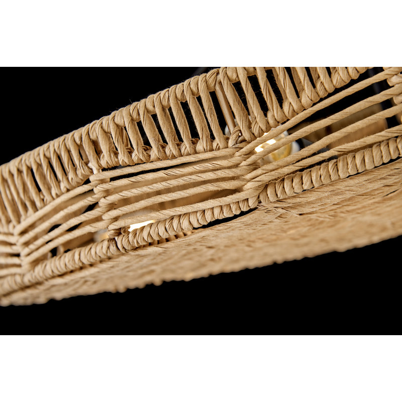  Lustre tambour 6 lumières