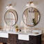 Metal Round Wall Mirror-422546168-422546169