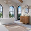 Turlington Freestanding Standard Bathroom Vanity with Top-1947649853-1957225167