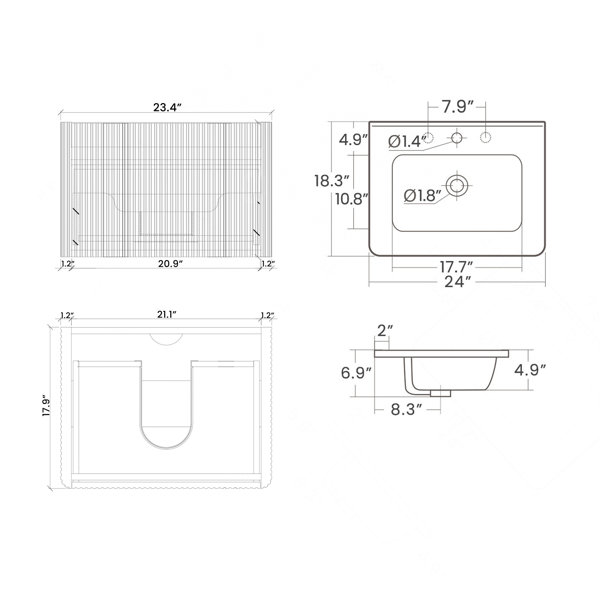 Dimensions du produit
