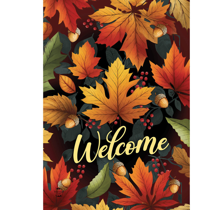 Feuilles d'automne, Automne rouge/orange/jaune