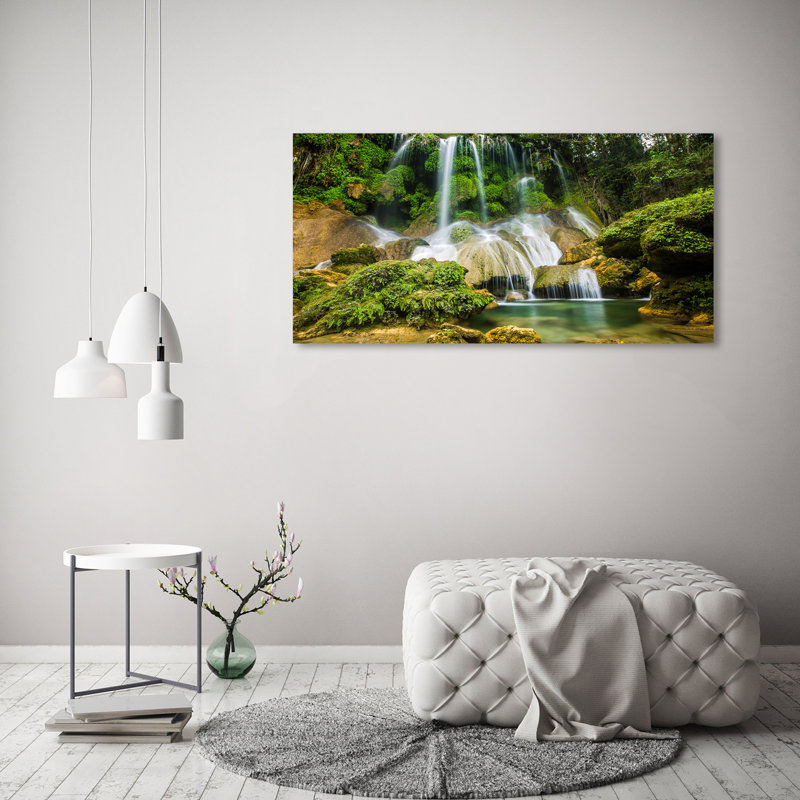 Waterfall - Wrapped Canvas Print