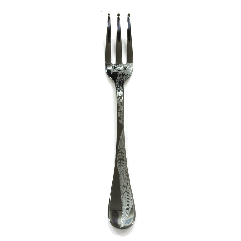 Caccia Serving Fork - 48 Pieces, Oro Nero