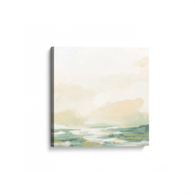 «Cloud-Kissed Landscape II», reproduction sur toile tendue