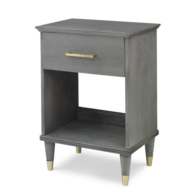 Braydon 20'' W Solid Wood Nightstand