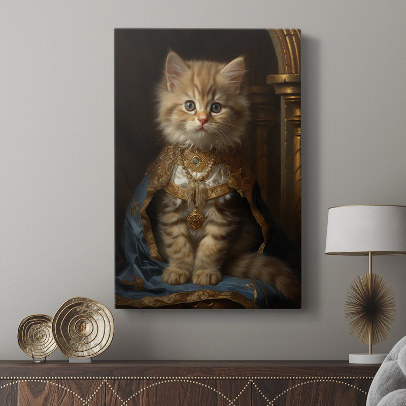 ANIMALS Series CXCIX -Custom Wrapped Gallery Cavas, 27" H x 18" W