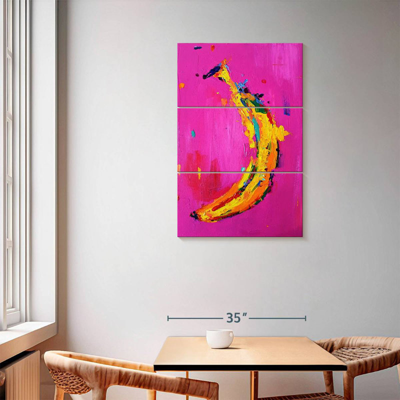 Yarlin Banana 2019, 57" H x 36" W