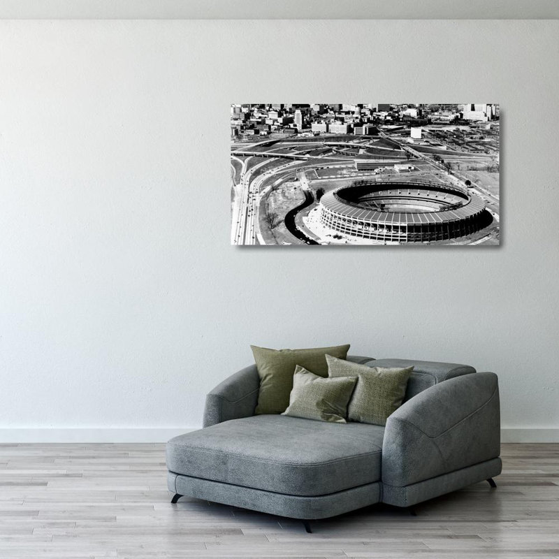 Atlanta - Fulton County Stadium, H 21 po x l 40 po