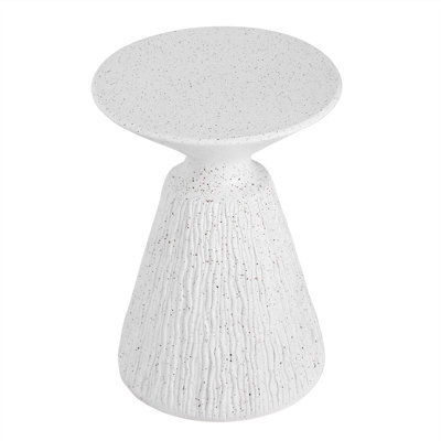 Round Side Table with sturdy base