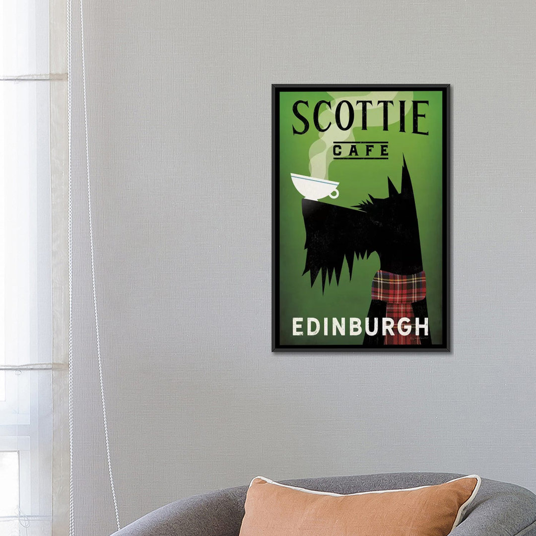" Scottie Cafe " by Ryan Fowler East Urban Home Mat