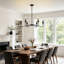 Lustre style campagne moderne 6 lumières-130903499