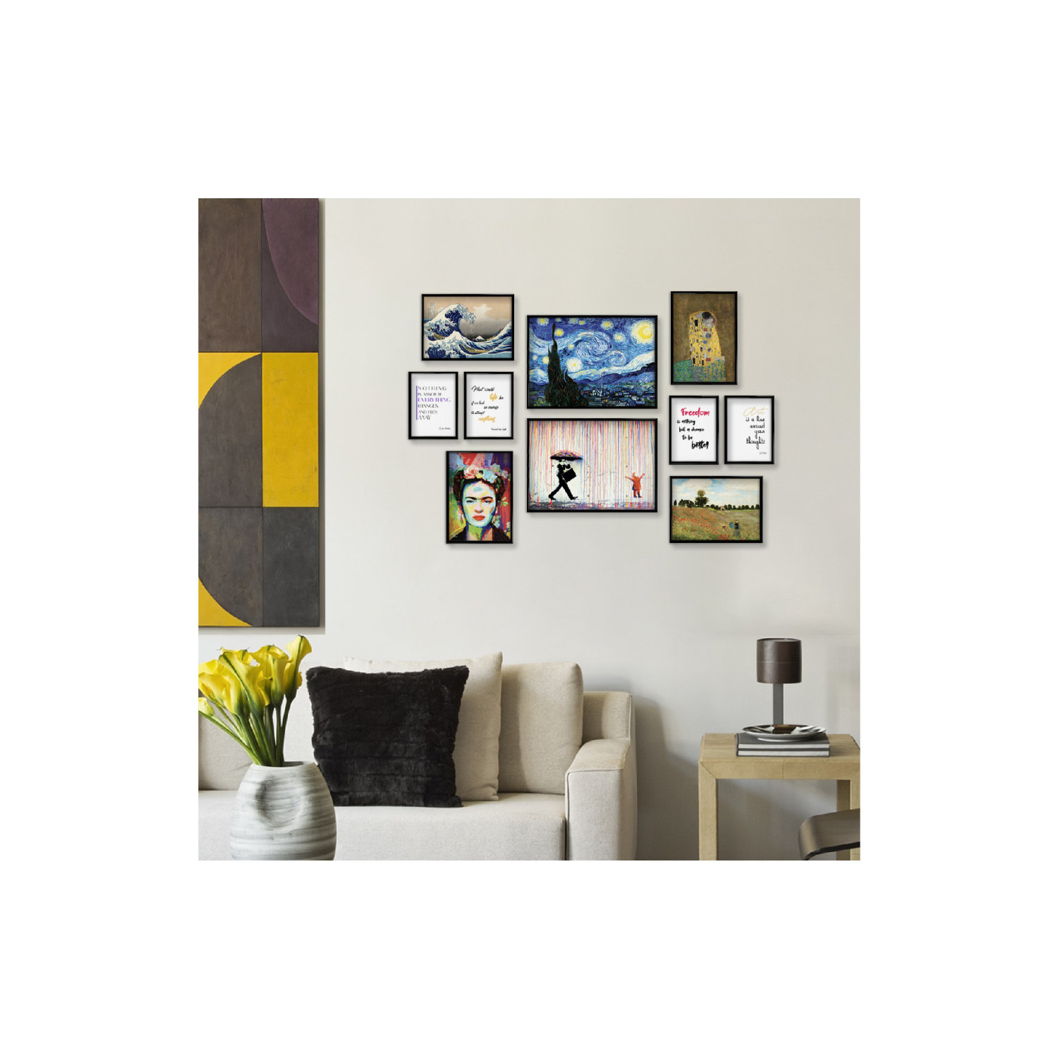 Set 10 Poster Di Kandinsky - Formati A3, A4, A5 Su Carta Patinata 200gr, Senza Cornice - Foto 10