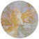 Machine Washable Indoor/Outdoor Claudian ACN1632 Rust Rug