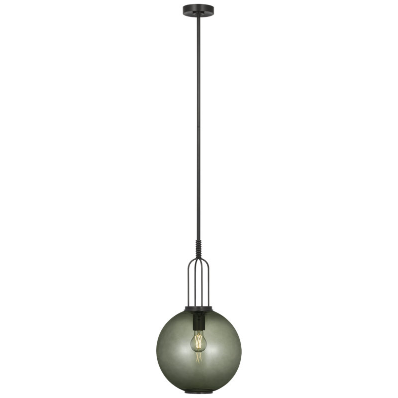 Meir 1 - Light Pendant, 12.25, Smoked, Bronze