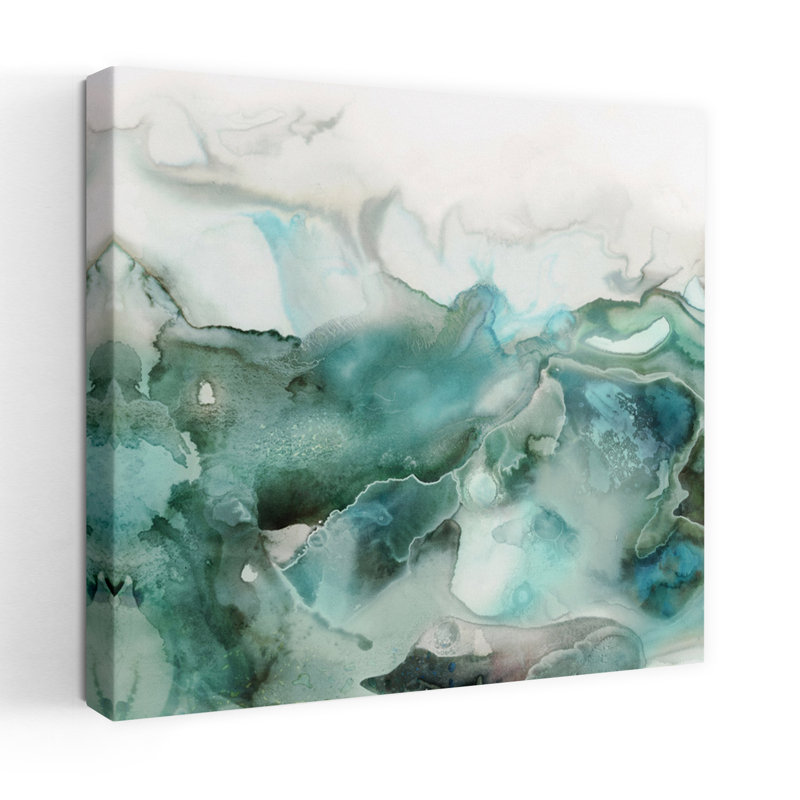 Bulles I, art océanique contemporain, H 18 po x l 18 po