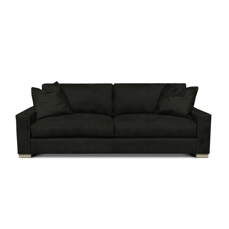 Uptown Cowboy Sofa, Midnight (Longhorn), Nutmeg