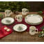 10" Holly Dinner Plates, Set of 4