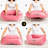 Reversible Dog Bed in Pink - Small-170623051-170623047