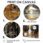 «Golden Arashiyama Bamboo River II», décoration murale en bambou-770915111-770915112-770915114