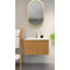 Meuble-lavabo flottant mural avec lavabo en céramique Delmar-134874997-134875001