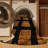 Machine Washable Checkered Black Area Rug-1762756391