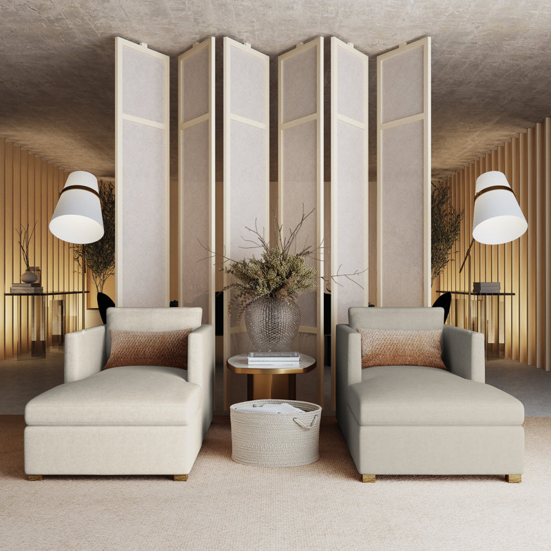 Chaise longue Madison, Velours moelleux huître, Brun foncé