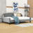 Haval Tufted Upholstered Daybed With Arms-1070206312