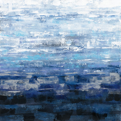 Icelandic Wave - Wrapped Canvas Painting