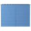 Remise en acier Select, 8 x 4, bleu gris-67124408