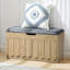 Upholstered Shoe Storage Bench-87804738