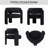Modern Upholstered Barrel Dining Armchair-1165803933