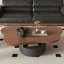 Table basse en bois avec 2 tiroirs