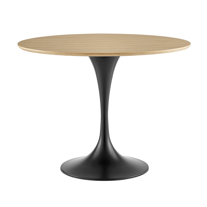 Table de salle à manger Flow, Chêne / noir
