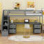 Lit mezzanine simple avec tiroirs Johntavis Kids-1850980230