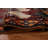 One-of-a-Kind 6'11" x 9'10" New Age Rectangle Wool Area Rug in Black and Orange