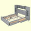 Lit plateforme 4 tiroirs Ethil-1027249191-1056020731