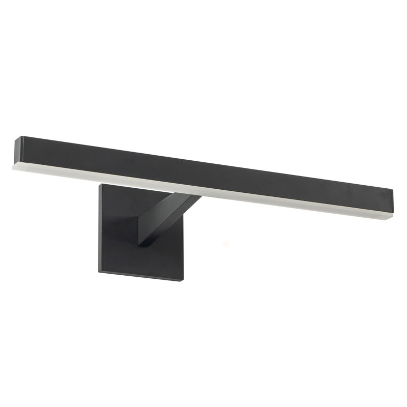 Vega 19-in Black dimmable LED Picture Light, Matte Black, 19.00