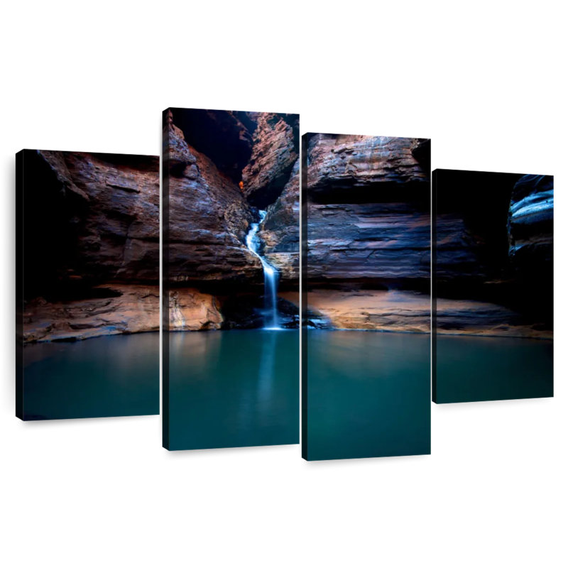 Alvord Karijini Australia Waterfall, 27" H x 43" W