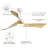 52 Inch Minimalist Ceiling Fan Light With 6 Speed Remote Energy-Saving DC Motor-1215569641-1215569642