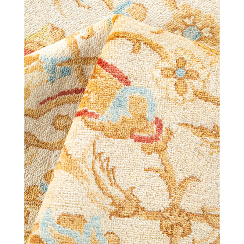 One-of-a-Kind 6'2" X 9'4" Hand Knotted Area Rug